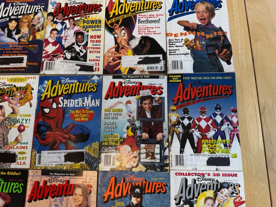 Disney Adventures Magazine Lot X-Men, Spider-Man, Batman, others. Vintage! Foto 4 de 4