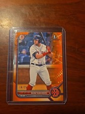 2022 Bowman Base Prospects Orange Niko Kavadas #18/25