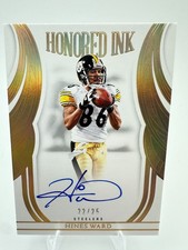2025 Panini Flawless Hines Ward Honored Ink Auto 22/25
