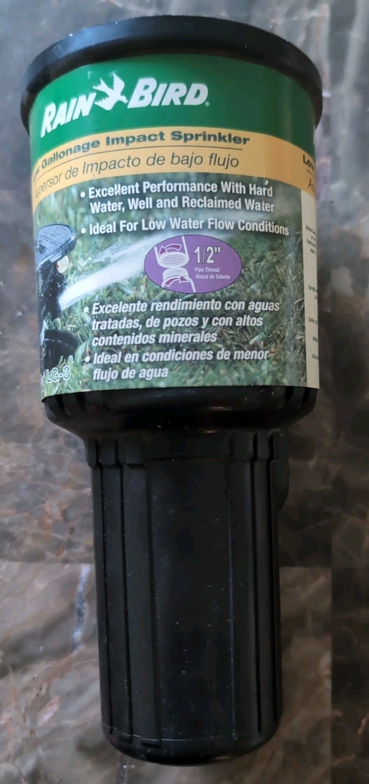 Rain Bird LG-3 Mini-Paw 3"  Pop-Up Canned Impact Sprinkler 
