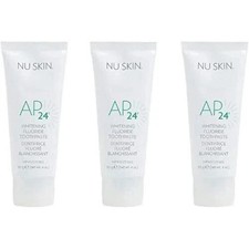 3X Nu Skin AP-24 NuSkin AP24 Whitening Fluoride Toothpaste 110g 4oz AUTHENTIC