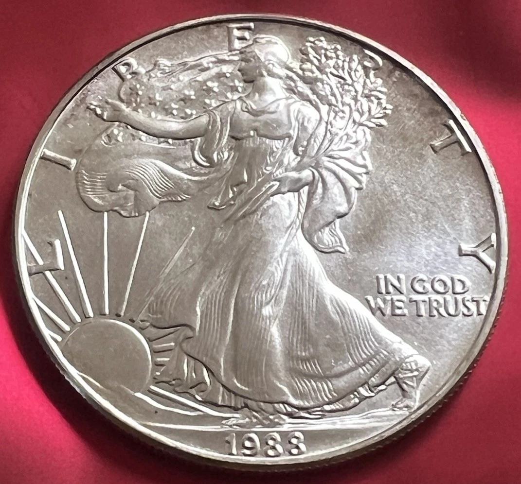 American Eagle 1988 Business Silver Bullion Coins for sale | eBay
