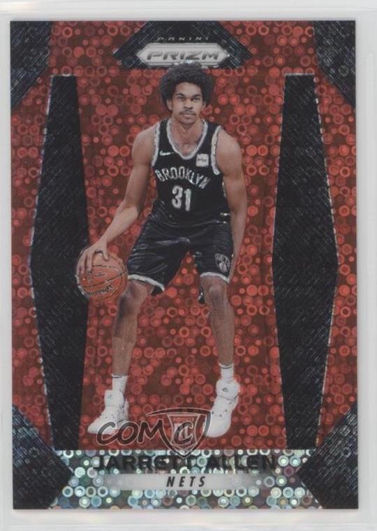 2017-18 Panini Prizm Fast Break Red Prizm 12/125 Jarrett Allen #154 Rookie RC