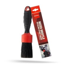 Stubby Boar Hair Detailing Brush - Premium Detail Brush with 100 Natural
