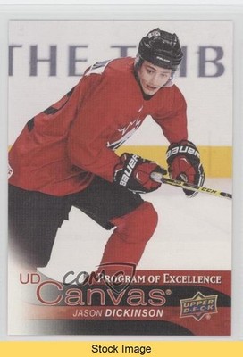 2016 Upper Deck UD Canvas Program of Excellence Jason Dickinson #C256 READ fv4