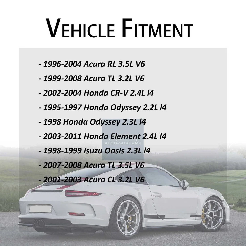 2x Zapata de freno de estacionamiento y herrajes traseros para 2001 2002 2003 Acura CL 3,2 L Foto 2 de 4