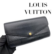 Good Condition Louis Vuitton Empreinte Porte Feuille Sarah Long Wallet 5846