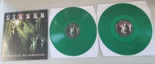 Sinner There Will Be Execution Green Vinyl Record new Night Of The Vinyl Dead 