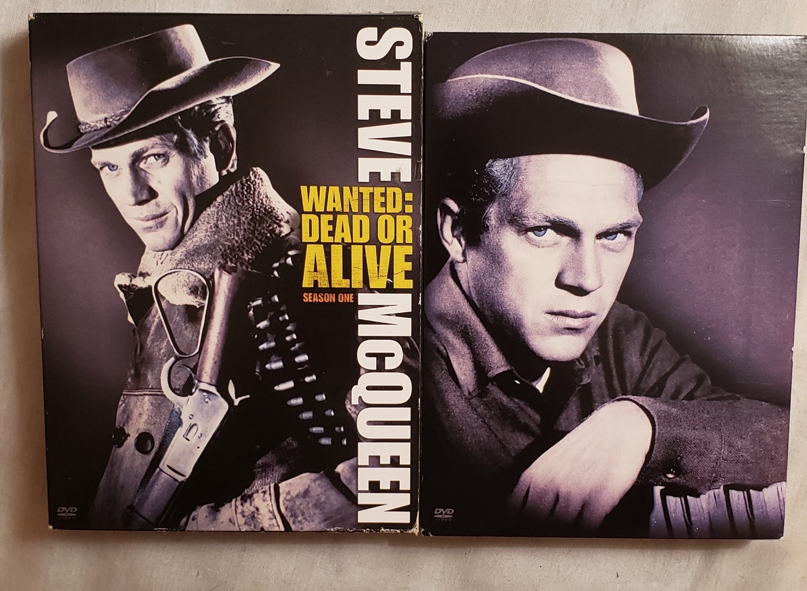 Wanted: Dead or Alive - Season 1 DVD 2005, 4-Disc Set Steve McQueen B/W & Color