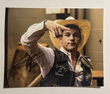 JOHN CRIMBER SIGNED AUTOGRAPHED 8x10 PHOTO BULL RIDER RODEO CHAMP STAR COA