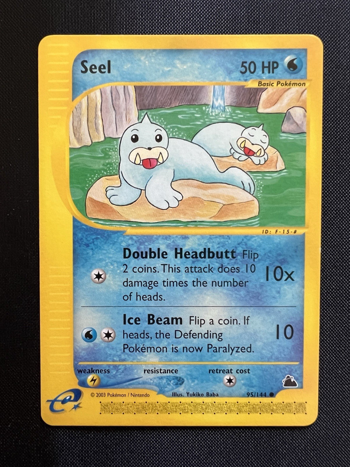 Pokémon - Seel - NM Common Skyridge 095/144