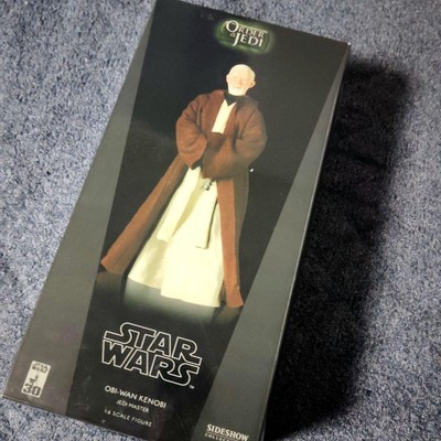 2007.SIDESHOW/STAR WARS“OBI-WAN KENOBI” Sideshow Star Wars Obi-Wan Kenobi 2007 Figure with Hot Toys