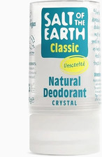 Salt of the Earth Natural Crystal Deodorant Classic  Fragrance Free Alum Stone