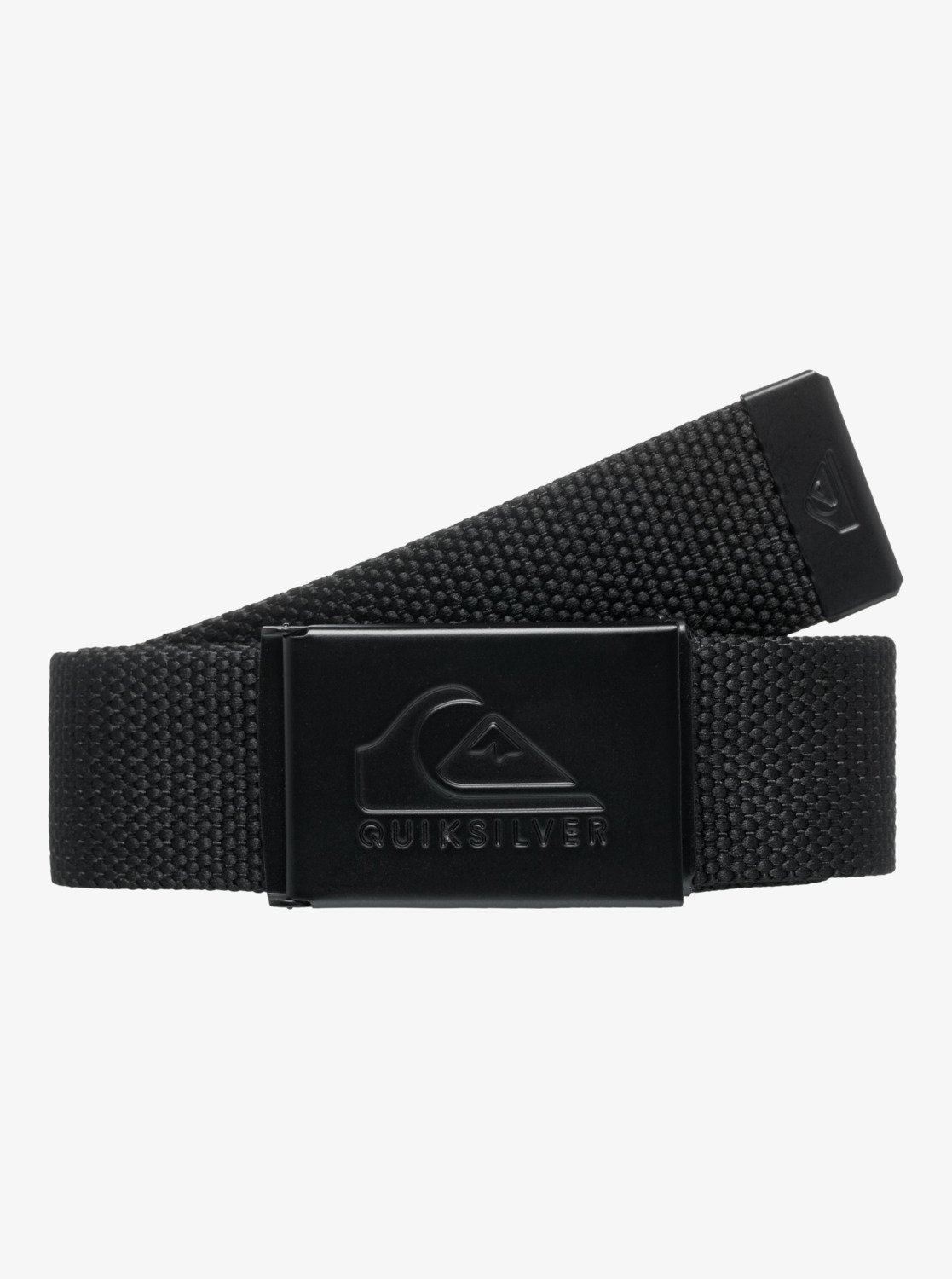 QUIKSILVER MENS BELT.NEW PRINCIPAL SCHWACK BLACK WEBBING JEANS TROUSER STRAP W26 - Image 3