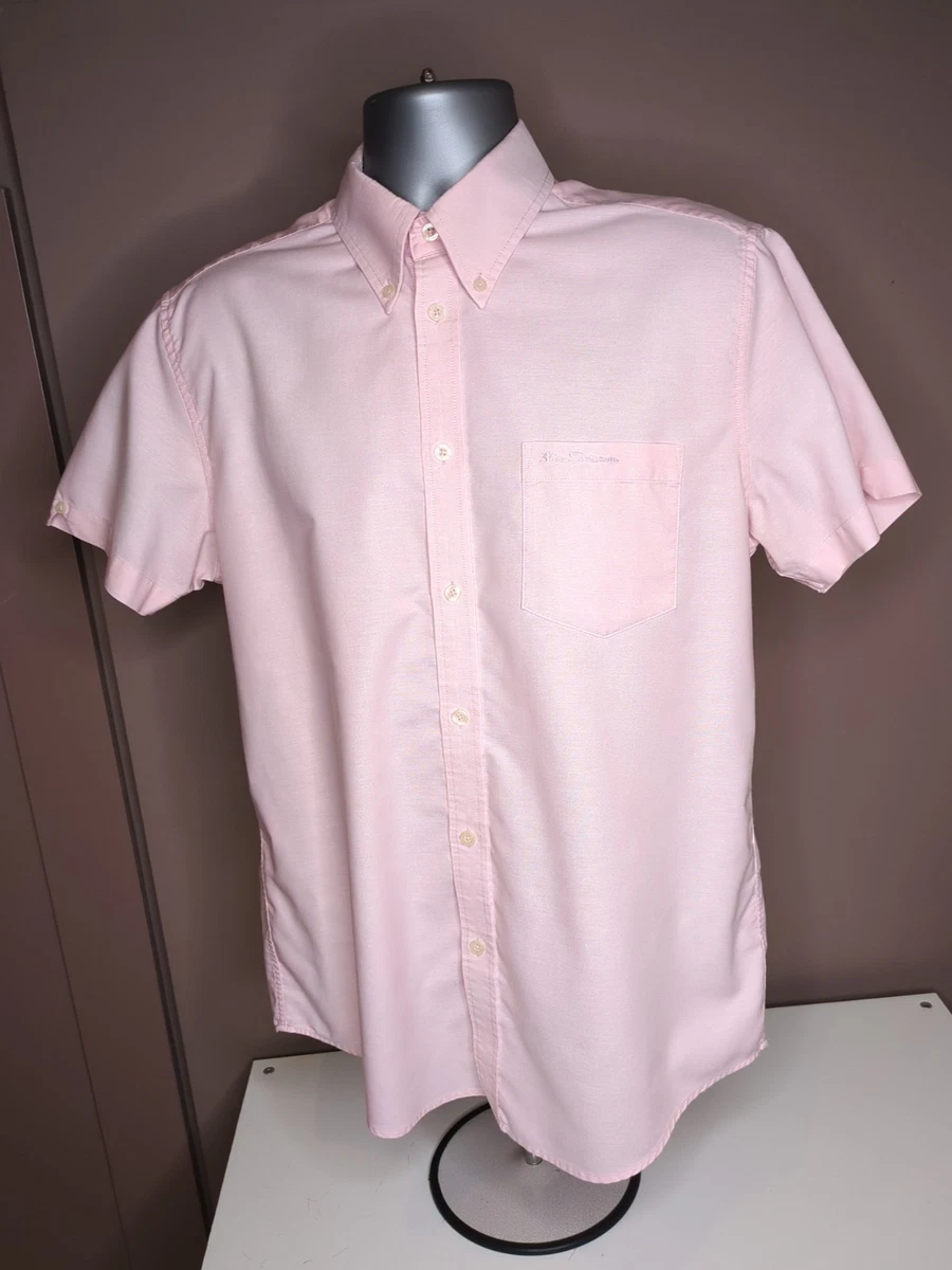 Camisa Ben Sherman Para Hombre – Manga Larga, Botones, Ligera Y Transpirable, Clásica Y Moderna