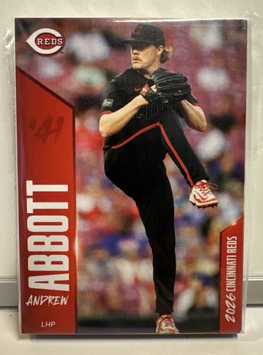2026 Cincinnati Reds SGA Kahns Baseball Team Card Set 7/11 NEW