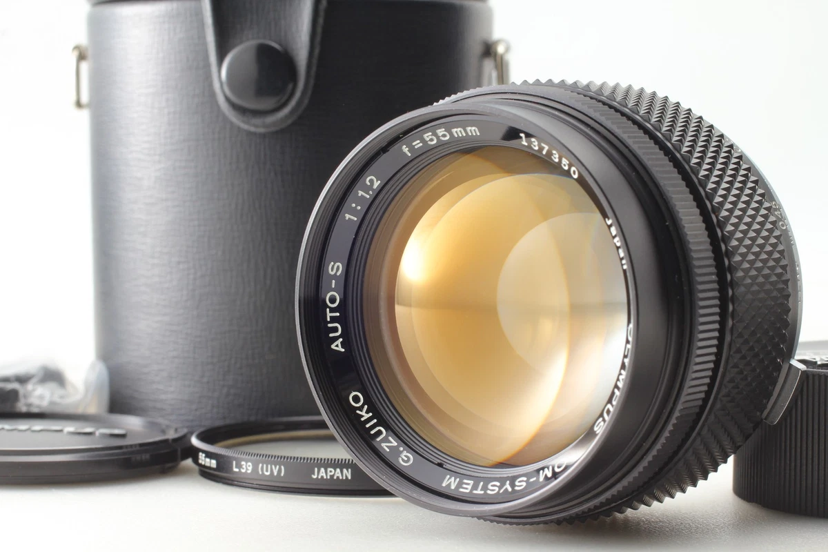 F/1.2 Camera Lenses Olympus 55mm Focal for sale - eBay