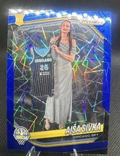 Ajsa Sivka #85 2025 Panini Prizm WNBA Blue Velocity Prizm Chicago Sky