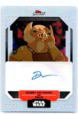2023 Topps Finest Star Wars #FA-BM Bobby Moynihan Finest Autographs