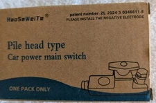 12-24V Car Battery Disconnect Isolator Cut Off Switch Universal Battery Terminal