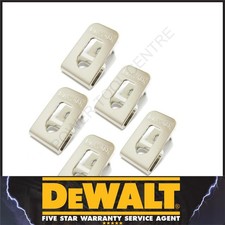 5 x Dewalt 14.4v Cordless Impact Driver Belt Clip Hook & Screw For DCF835 DCF836