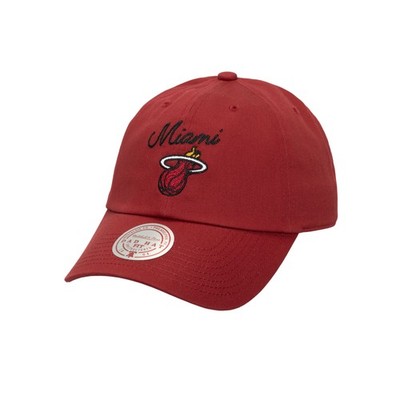 Miami Heat NBA Mitchell & Ness Lay Low Strapback