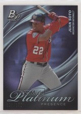 2019 Bowman Platinum Wal-Mart Presence Purple Foil /250 Juan Soto #PP-9 00d2