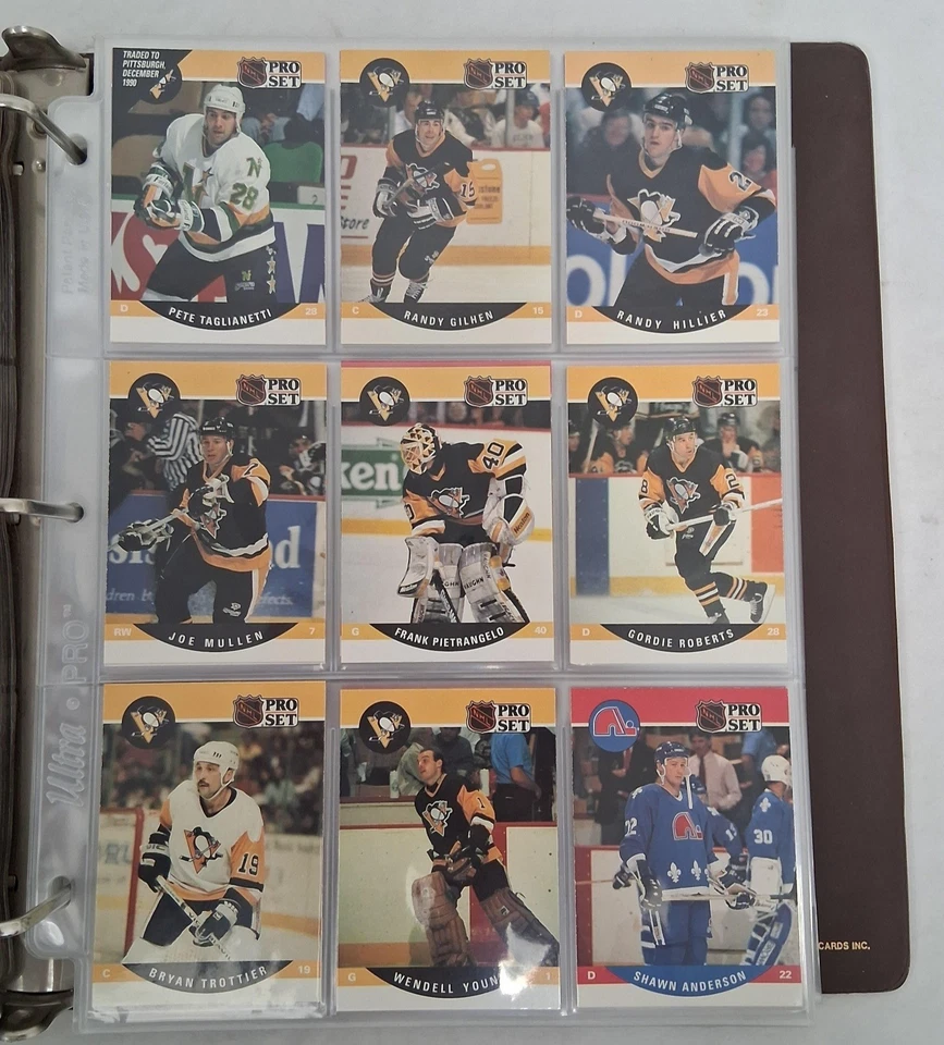 NHL 曲棍球职业套装卡片装订套装 400 多张卡近乎完整 — 第 4/4 张图片