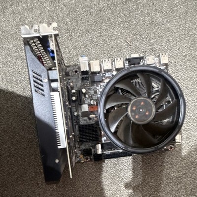 Motherboard CPU Combo with Cooler and Graphics Expansion Card