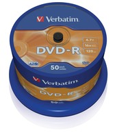 Verbatim CD-R/CD-RW DVD-R AZO 16x 4.7GB (50er Spindel)