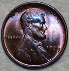 Brilliant Uncirculated 1929-P Lincoln Cent, Beautifully Toned specimen.