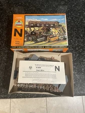 Vintage AHM N Scale Coal Mine Trackside Construction Kit #5806 : 498 Unbuilt