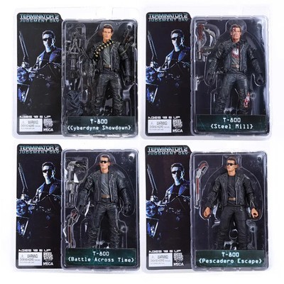 NECA The Terminator T800 T-1000 Endoskeleton PVC Action Figure
