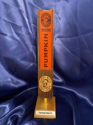 Woodchuck Hard Cider- Private Reserve Pumpkin/Barrel Select Tap Handle 13  Used