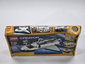 Sealed LEGO Creator 31066 Space Shuttle Explorer 3in1 285pcs Retired Damaged Box