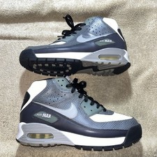 316339-101 Size 8.5 Nike Air Max 90 Boot Black Grey Olive Green