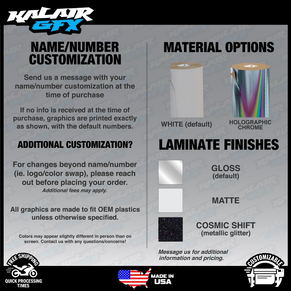 Graphics kit for Suzuki DRZ400 SM, S and E (2000-2024) Shaders