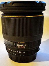Sigma 28mm f/1.8 EX DG (Nikon F) ? Fair Condition, Clean Optics, Manual Focus
