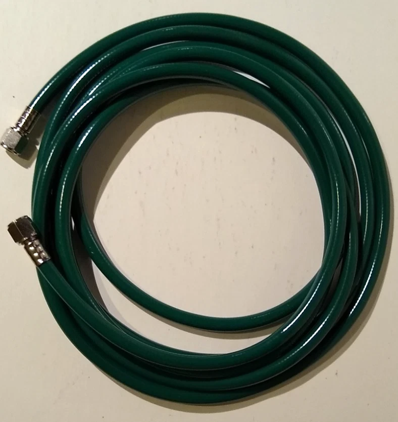 5 - Conjunto de manguera de oxígeno Vyaire 10699 O2 15 pies verde M2M DISS, suministro de ventilador Foto 4 de 4