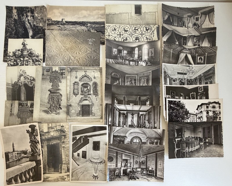 Vintage Group 26 of 1950s Postcards of Architectural Sites in Europe