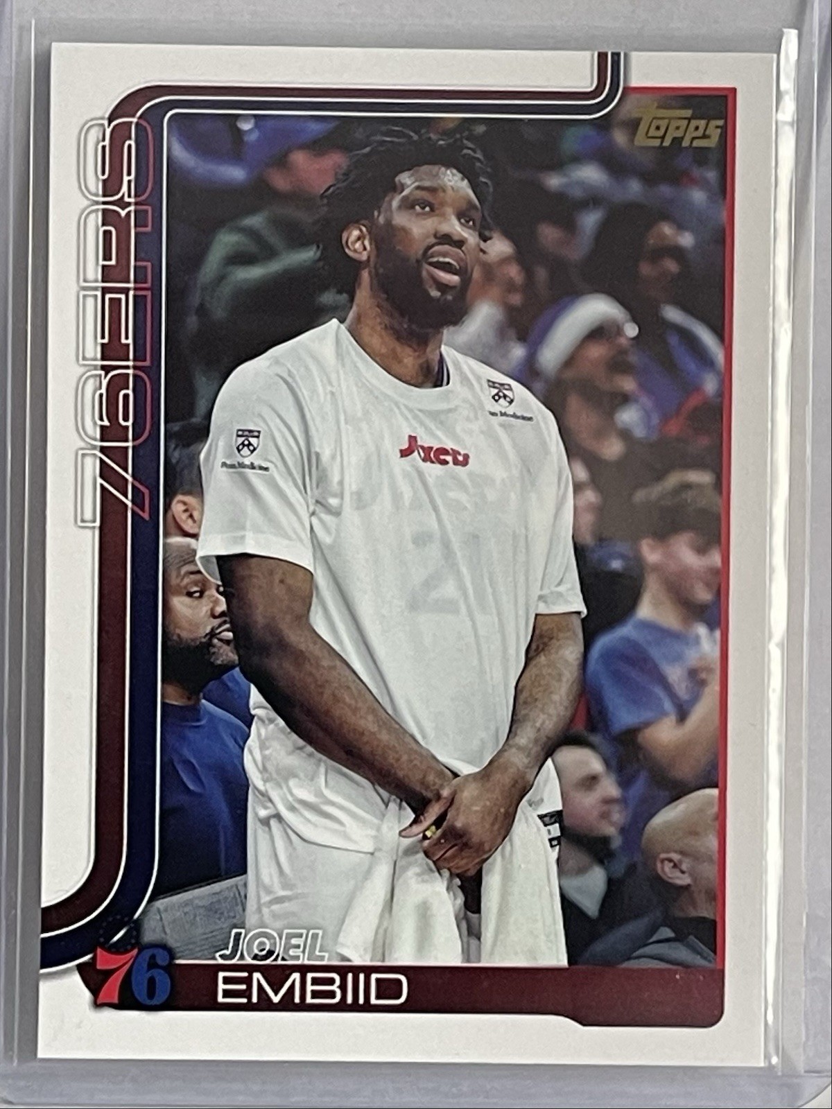 2025-26 Topps Basketball Golden Mirror Image Variation SSP Joel Embiid #22