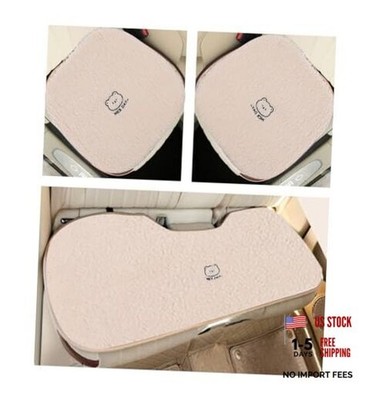 acdiac Universal Cute Bunny/Car Seat Cover Cushion Fuzzy Cozy 3pcs/seat Bear