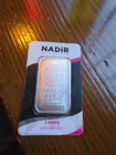 1 oz .999 Silver Bar Nadir Metal Rafineri Sealed in Assay Card & Serialized
