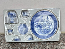 9 Piece Blue Willow China Child's Dishes Play Set