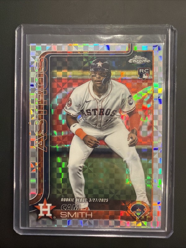 2025 Topps Chrome Update Series - Rookie Debut Cam Smith #USC19 X-Fractor (RC)