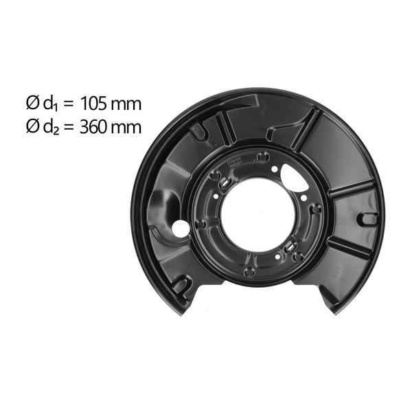 AIC Abdeckblech Ankerblech FüR MERCEDES-BENZ W220 C215 Hinten Links 2204230420-image