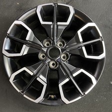 Hyundai Machined Black Santa Cruz Factory Rim 18x7.5 2022-2024 Wheel OEM 70661