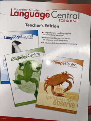 LANGUAGE CENTRAL FOR SCIENCE, VOCABULARY ACTIVITIES, By Patricia Page Aube