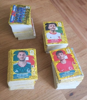 Panini World Cup 2026 Gold Sticker CRUMPLE exkl. CHOOSE STICKER  / AUSSUCHEN 2/3