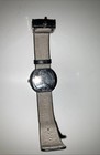 Gucci Watch Silver Dial Swiss Quartz Womens U-Play 129.4 Black Leather Strap GG — photo 9